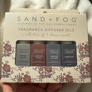 Sand and Fog, 4 Pack of 10 ml Fragrance Diffuser Oils